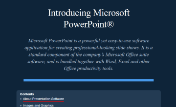 portfolio powerpoint